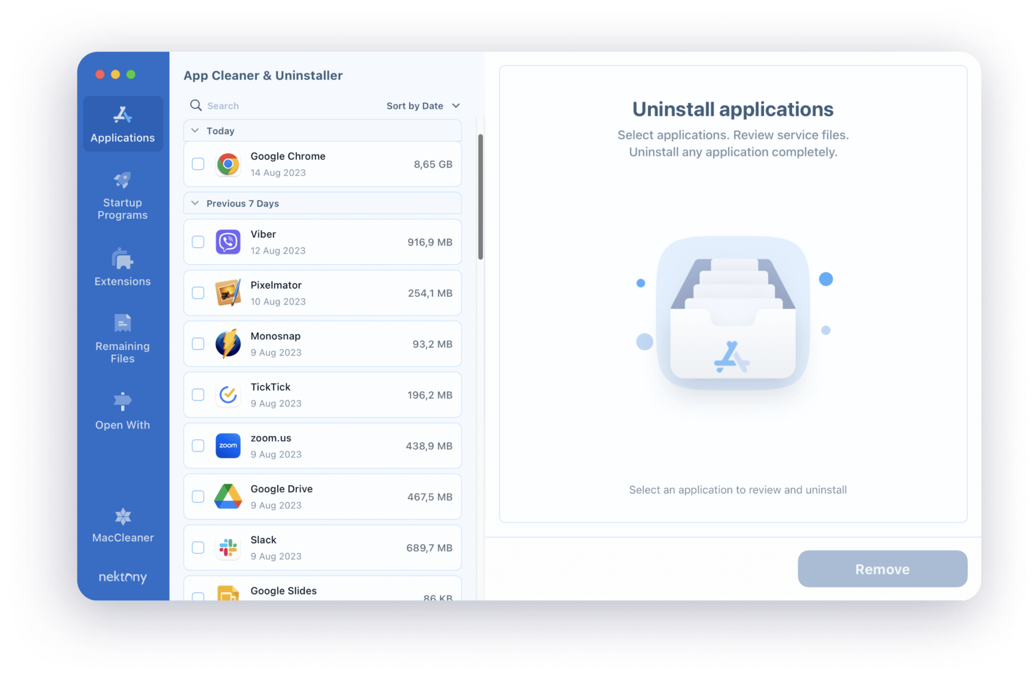 App Cleaner & Uninstaller